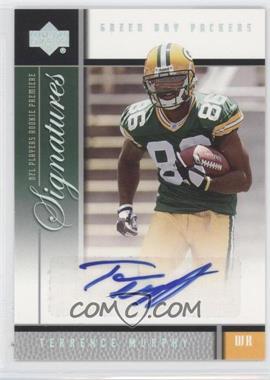 2005 Upper Deck NFL Players Rookie Premiere - Signatures #RS-TM - Terrence Murphy