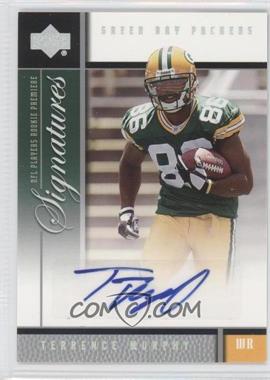 2005 Upper Deck NFL Players Rookie Premiere - Signatures #RS-TM - Terrence Murphy