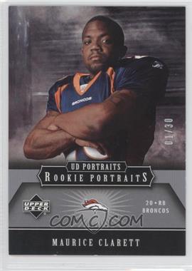 2005 Upper Deck Portraits - [Base] - Platinum #118 - Maurice Clarett /30