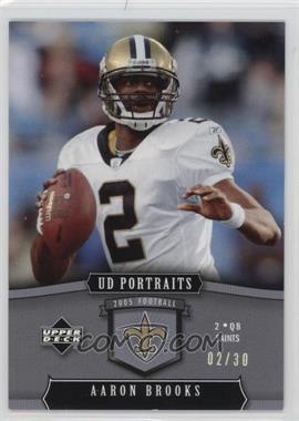 2005 Upper Deck Portraits - [Base] - Platinum #58 - Aaron Brooks /30