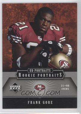 2005 Upper Deck Portraits - [Base] #123 - Frank Gore /425