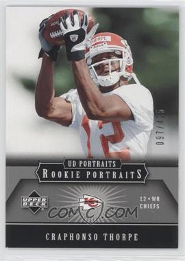 2005 Upper Deck Portraits - [Base] #133 - Craphonso Thorpe /425