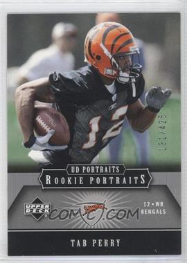 2005 Upper Deck Portraits - [Base] #148 - Tab Perry /425