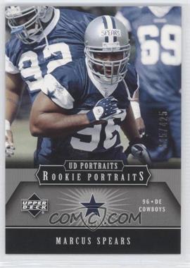 2005 Upper Deck Portraits - [Base] #162 - Marcus Spears /425