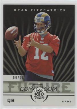 2005 Upper Deck Reflections - [Base] - Black #182 - Ryan Fitzpatrick /25