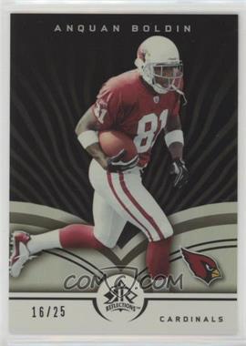 2005 Upper Deck Reflections - [Base] - Black #2 - Anquan Boldin /25