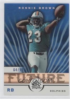 2005 Upper Deck Reflections - [Base] - Blue #298 - Ronnie Brown /99