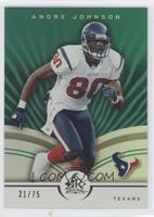 Andre Johnson #/75