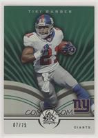 Tiki Barber #/75