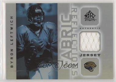 2005 Upper Deck Reflections - Fabric Reflections #FR-BL - Byron Leftwich [EX to NM]