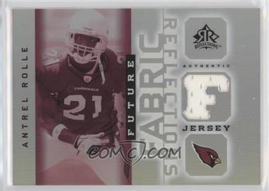 2005 Upper Deck Reflections - Future Fabric Reflections #FFR-AN - Antrel Rolle