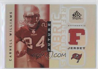 2005 Upper Deck Reflections - Future Fabric Reflections #FFR-CW - Carnell Williams