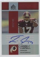 Jason Campbell [EX to NM] #/100