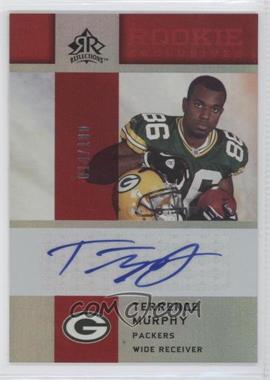 2005 Upper Deck Reflections - Rookie Exclusives Autographs #RE-TM - Terrence Murphy /100