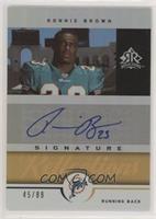 Ronnie Brown #/89