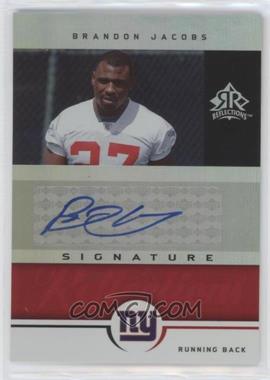 2005 Upper Deck Reflections - Signature Reflections #SR-BJ - Brandon Jacobs