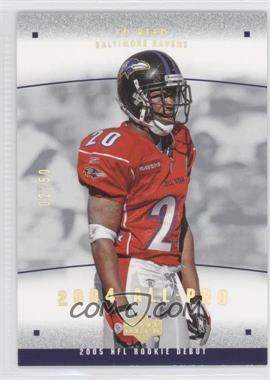 2005 Upper Deck Rookie Debut - 2004 All-Pros - Gold Spectrum #AP-24 - Ed Reed /50