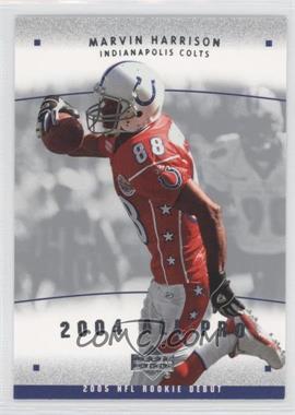 2005 Upper Deck Rookie Debut - 2004 All-Pros #AP-17 - Marvin Harrison