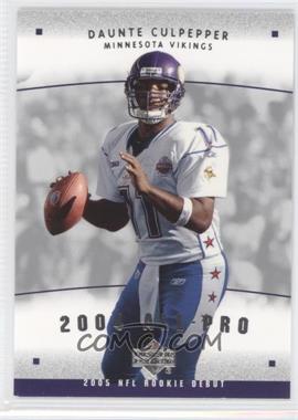 2005 Upper Deck Rookie Debut - 2004 All-Pros #AP-5 - Daunte Culpepper