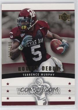 2005 Upper Deck Rookie Debut - [Base] - Gold 100 #120 - Terrence Murphy /100