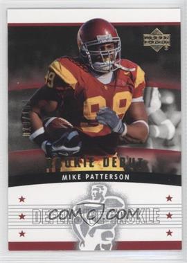 2005 Upper Deck Rookie Debut - [Base] - Gold 100 #151 - Mike Patterson /100
