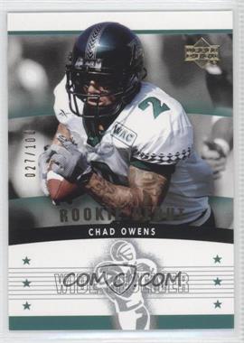 2005 Upper Deck Rookie Debut - [Base] - Gold 100 #194 - Chad Owens /100