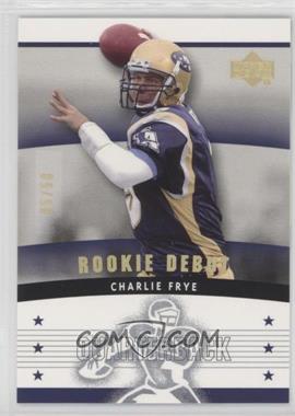 2005 Upper Deck Rookie Debut - [Base] - Gold Spectrum #104 - Charlie Frye /50
