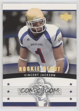 2005 Upper Deck Rookie Debut - [Base] - Gold Spectrum #183 - Vincent Jackson /50