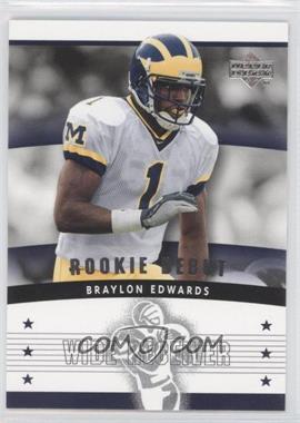 2005 Upper Deck Rookie Debut - [Base] #116 - Braylon Edwards