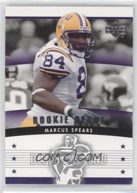 2005 Upper Deck Rookie Debut - [Base] #142 - Marcus Spears