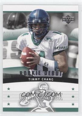 2005 Upper Deck Rookie Debut - [Base] #177 - Timmy Chang