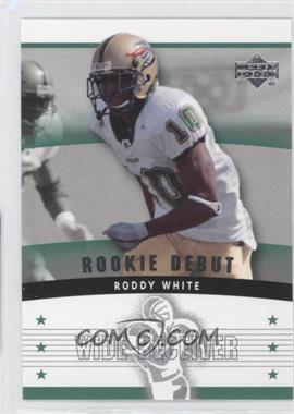 2005 Upper Deck Rookie Debut - [Base] #186 - Roddy White