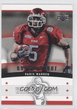 2005 Upper Deck Rookie Debut - [Base] #195 - Paris Warren