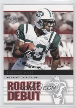 2005 Upper Deck Rookie Debut - [Base] #69 - Santana Moss