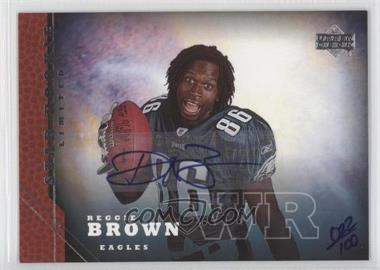 2005 Upper Deck Rookie Debut - Buyback Autographs #211 - Reggie Brown /100