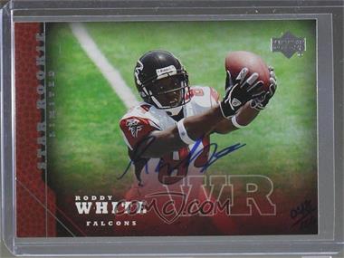 2005 Upper Deck Rookie Debut - Buyback Autographs #216 - Roddy White /100