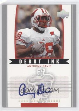 2005 Upper Deck Rookie Debut - Debut Ink - Limited #DI-AD - Anthony Davis