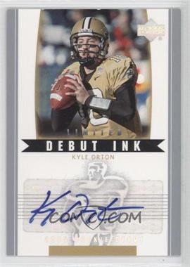 2005 Upper Deck Rookie Debut - Debut Ink - Limited #DI-KO - Kyle Orton