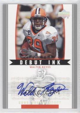 2005 Upper Deck Rookie Debut - Debut Ink - Limited #DI-WR - Walter Reyes