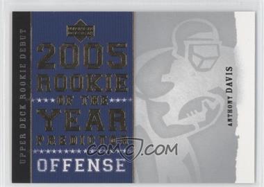 2005 Upper Deck Rookie Debut - Rookie of the Year Predictor #ROY17 - Anthony Davis
