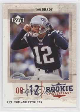 2005 Upper Deck Rookie Materials - [Base] #51 - Tom Brady