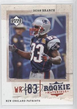 2005 Upper Deck Rookie Materials - [Base] #53 - Deion Branch