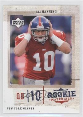 2005 Upper Deck Rookie Materials - [Base] #57 - Eli Manning