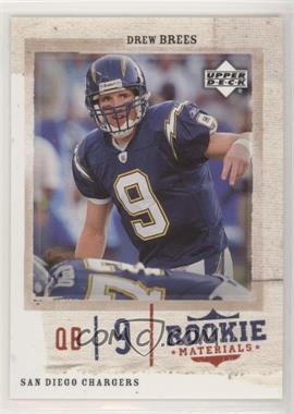 2005 Upper Deck Rookie Materials - [Base] #72 - Drew Brees