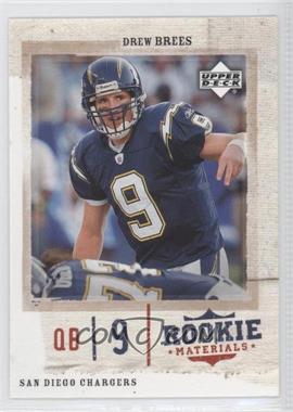 2005 Upper Deck Rookie Materials - [Base] #72 - Drew Brees