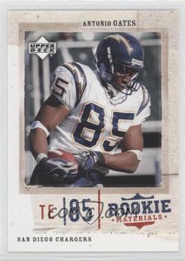 2005 Upper Deck Rookie Materials - [Base] #74 - Antonio Gates