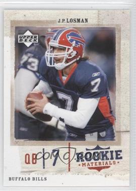 2005 Upper Deck Rookie Materials - [Base] #8 - J.P. Losman