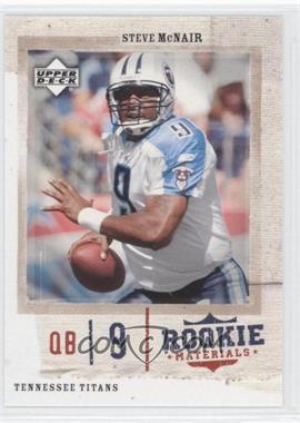 2005 Upper Deck Rookie Materials - [Base] #86 - Steve McNair