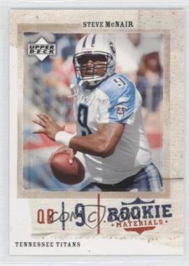 2005 Upper Deck Rookie Materials - [Base] #86 - Steve McNair