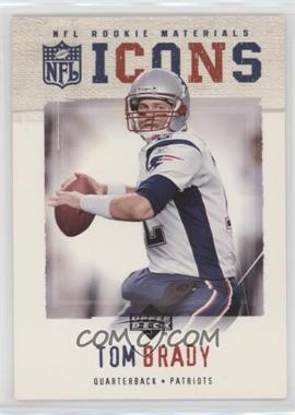 2005 Upper Deck Rookie Materials - Icons #IC-5 - Tom Brady